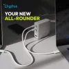DIGITUS DA-10305 3xUSB-C 1x USB-A GaN II 140W fehér gyorstöltő adapter