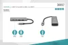 DIGITUS DA-70245 4 portos 2x USB 3.1 2x USB-C 3.1 HUB