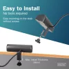 DIGITUS DA-70625 3 aljzatos 2x USB-A 1x USB-C fekete 1,5m asztali elosztó