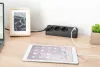 DIGITUS DA-70625 3 aljzatos 2x USB-A 1x USB-C fekete 1,5m asztali elosztó