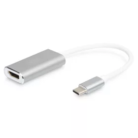   DIGITUS DA-70836 USB-C Gen 3.2 HDMI 4K UHD 60Hz 15cm alumínium ezüst grafikus adapter