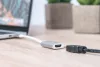 DIGITUS DA-70836 USB-C Gen 3.2 HDMI 4K UHD 60Hz 15cm alumínium ezüst grafikus adapter