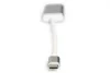 DIGITUS DA-70836 USB-C Gen 3.2 HDMI 4K UHD 60Hz 15cm alumínium ezüst grafikus adapter