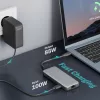 DIGITUS DA-70914 7 portos USB-C 1x HDMI 3x USB 3.2 Gen2 1x RJ45 LAN 1x SD 1x MicroSD 1x PD dokkolóállomás