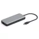DIGITUS DA-70915 8 portos USB-C 2x HDMI 3x USB 3.0 1x RJ45 LAN 1x SD 1x MicroSD 1x USB-CPD dokkolóállomás