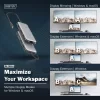 DIGITUS DA-70915 8 portos USB-C 2x HDMI 3x USB 3.0 1x RJ45 LAN 1x SD 1x MicroSD 1x USB-CPD dokkolóállomás