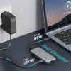DIGITUS DA-70915 8 portos USB-C 2x HDMI 3x USB 3.0 1x RJ45 LAN 1x SD 1x MicroSD 1x USB-CPD dokkolóállomás