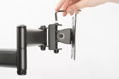 DIGITUS DA-90349 rögzítőelemes (VESA 75/100) fekete asztali TV konzol