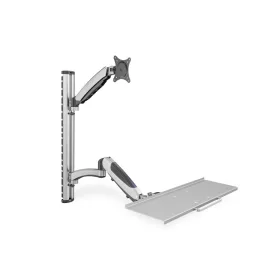   DIGITUS DA-90354 flexibilis monitor VESA 100x100 + billentyűzet tartó konzol fali munkaállomás