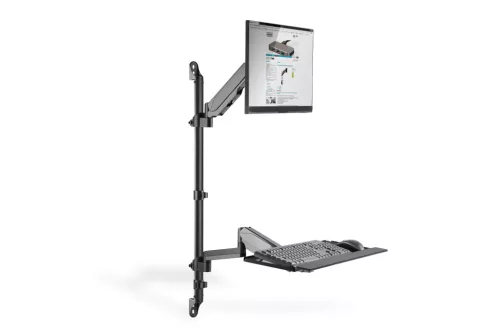 DIGITUS DA-90372 Univerzális falra szerelhető munkaállomás