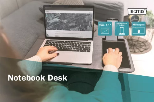 DIGITUS DA-90441 Hordozható notebook tartó munkaállomás