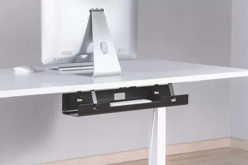 DIGITUS DA-90450 Asztal alatti fekete kábelvezető csatorna
