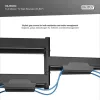 DIGITUS DA-90454 37-80"" VESA max 60kg kihúzható fali TV konzol