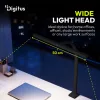 DIGITUS DA-90490 1025lm 7W 50cm asztali fekete LED lámpa