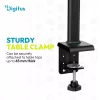 DIGITUS DA-90490 1025lm 7W 50cm asztali fekete LED lámpa