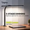 DIGITUS DA-90492 2400lm 16W 80cm asztali fekete LED lámpa