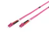 DIGITUS DK-2533-07-4 Duplex 2xLC + 2xLC multimodusú OM5 50/125 LSOH 7m optikai patch kábel