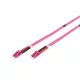 DIGITUS DK-2533-07-4 Duplex 2xLC + 2xLC multimodusú OM5 50/125 LSOH 7m optikai patch kábel