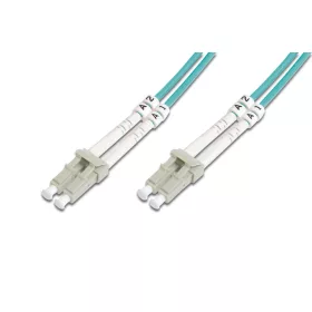   DIGITUS DK-2533-15/3 Duplex 2xLC + 2xLC multimodusú OM3 50/125 LSOH 15m optikai patch kábel