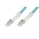 DIGITUS DK-2533-15/3 Duplex 2xLC + 2xLC multimodusú OM3 50/125 LSOH 15m optikai patch kábel