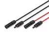 DIGITUS DK-SCEC64-0050 Solar 4mm 1500V DC XLPO napelemes kültéri kábelhosszabbító MC4 csatlakozóval 5m