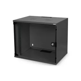   DIGITUS Unique DN-19 07-U 19" 7U 420x600x450mm üvegajtós szürke fali rack szekrény