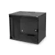 DIGITUS Unique DN-19 07-U 19" 7U 420x600x450mm üvegajtós szürke fali rack szekrény