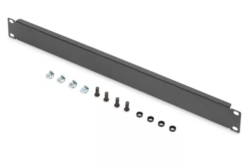 DIGITUS DN-19 BPN-01-SW 19" 1U fekete vakpanel
