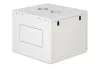 DIGITUS Dynamic-N DN-37106 19" 9U 474x600x600mm lapraszerelt üvegajtós szürke fali rack szekrény