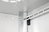 DIGITUS Dynamic-N DN-37106 19" 9U 474x600x600mm lapraszerelt üvegajtós szürke fali rack szekrény