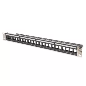   DIGITUS DN-91411-LF 19" 1U 24port ABS moduláris üres patch panel