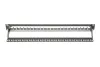 DIGITUS DN-91411 19" 1U 24port moduláris fekete üres patch panel