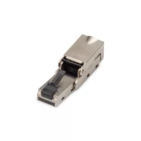   DIGITUS DN-93636 Szerszám nélkül közvetlenül szerelhető árnyékolt hajlítható dugó Cat.6A kábelekhez