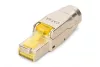 DIGITUS DN-93638 Cat.6A FM45 RJ45 árnyékolt szerszám nélkül szerelhető csatlakozó