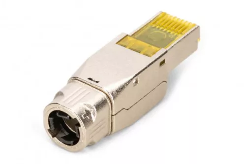 DIGITUS DN-93638 Cat.6A FM45 RJ45 árnyékolt szerszám nélkül szerelhető csatlakozó
