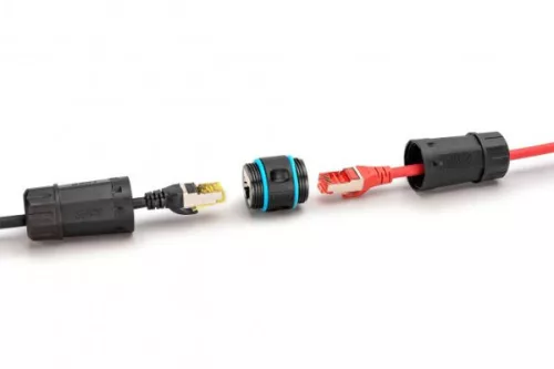 DIGITUS DN-93905-OD Cat.6A IP68 kültéri RJ45 toldó