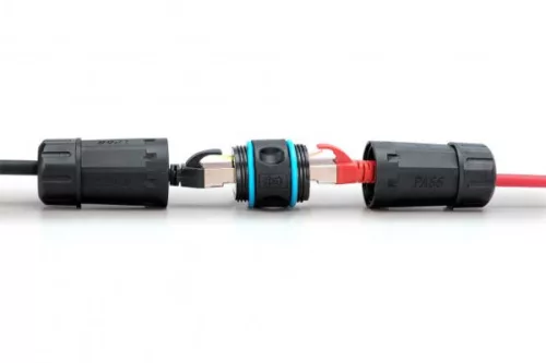 DIGITUS DN-93905-OD Cat.6A IP68 kültéri RJ45 toldó