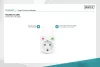 DIGITUS DN-95400 16A 3500W Schuko túlfeszültségvédő adapter