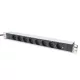 DIGITUS DN-95401 19" 1U PDU 8xCEE 7/3 schuko aljzat CEE7/7 csatlakozó 2m elosztósor