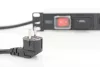 DIGITUS DN-95407 19" 1U PDU 7xCEE 7/3 schuko aljzat CEE7/7 csatlakozó 2m túlfeszültségvédett elosztósor