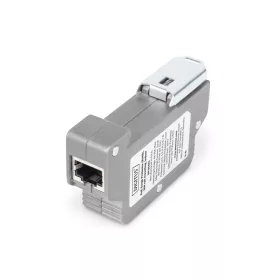 DIGITUS DN-95421 DIN sínes RJ45 PoE túlfeszültségvédő