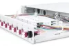 DIGITUS DN-96331-4 19" 1U 12xLC duplex OM4 toldóval pigtaillel és kötőkazettával szerelt optikai patch panel