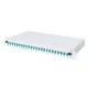 DIGITUS DN-96332/3 19" 1U 24xLC duplex OM3 toldóval pigtaillel és kötőkazettával szerelt optikai patch panel