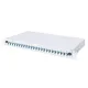 DIGITUS DN-96332-4 19" 1U 24xLC duplex OM4 toldóval pigtaillel és kötőkazettával szerelt optikai patch panel