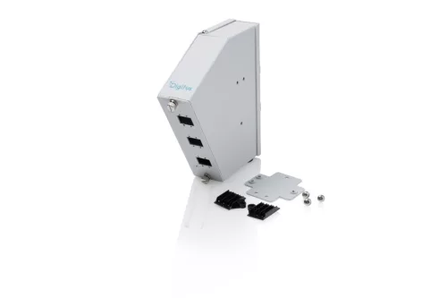DIGITUS DN-968946 6xSC Simplex/LC Duplex DIN sínre szerelhető üres optikai elosztódoboz