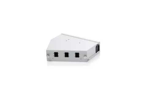 DIGITUS DN-968946 6xSC Simplex/LC Duplex DIN sínre szerelhető üres optikai elosztódoboz