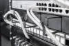 DIGITUS DN-97602 19" 1U gyűrűs fekete kábelrendező