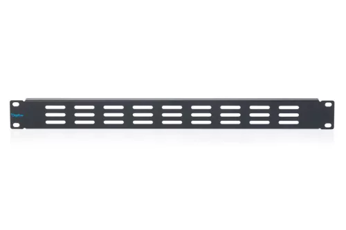DIGITUS DN-97693 19" 1U fekete acél perforált vakpanel
