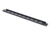 DIGITUS DN-97693 19" 1U fekete acél perforált vakpanel