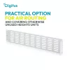 DIGITUS DN-97694 19" 2U acél perforált szürke vakpanel